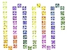 Rainbow Suite Mixed Lot Square Eye clean to Slightly included