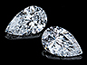 Diamond Pair Pear VVS<sub>1</sub>