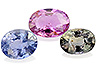 Sapphire Mixed Lot Oval Eye clean to Slightly included