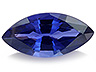 Sapphire Single Marquise Slightly included