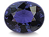 Sapphire Single Oval Eye clean to Slightly included