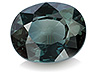 Sapphire Single Oval Slightly included