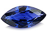 Sapphire Single Marquise Slightly included