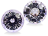 Spinel Pair Round Eye clean