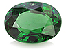 Tsavorite Single Oval Eye clean