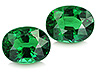 Tsavorite Pair Oval Moderately included