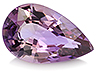 Tanzanite Single Pear Slightly included