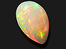 Opal Single Pear Translucent