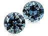 Sapphire Pair Round Eye clean to Slightly included