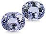 Spinel Pair Oval Slightly included