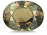Alexandrite Single Oval Moderately included