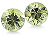 Sapphire Pair Round Eye clean to Slightly included
