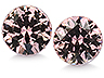 Malaia Garnet Pair Round Eye clean