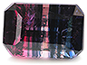 Sapphire Single Octagon Moderately included