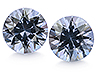 Spinel Pair Round Eye clean