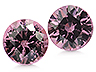Spinel Pair Round Eye clean