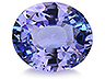 Tanzanite Single Oval Eye clean