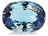 Tanzanite Single Oval Eye clean