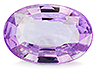 Tanzanite Single Oval Eye clean to Slightly included