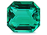 Emerald Single Octagon Slightly included