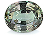 Alexandrite Single Oval Moderately included