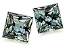 Alexandrite Pair Square Eye clean