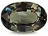 Alexandrite Single Oval Eye clean