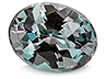 Alexandrite Single Oval Eye clean