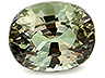 Alexandrite Single Oval Eye clean