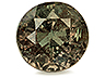 Alexandrite Single Round Moderately to Heavily included