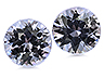 Spinel Pair Round Eye clean