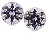 Spinel Pair Round Eye clean